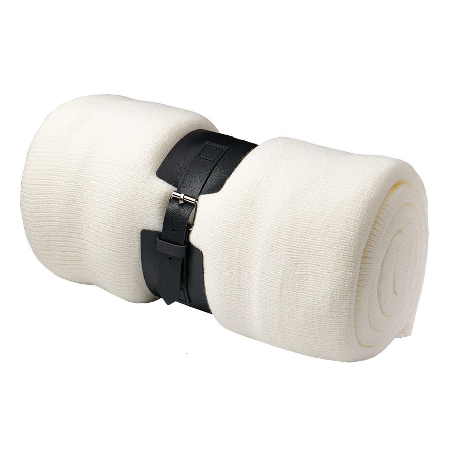 Плед "Belt"; т.синий; 130 х 180 см; 100% акрил, с поясом - фото 7