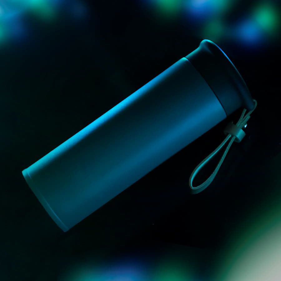 Термос вакуумный STRIPE, 450 мл, черный - фото 9