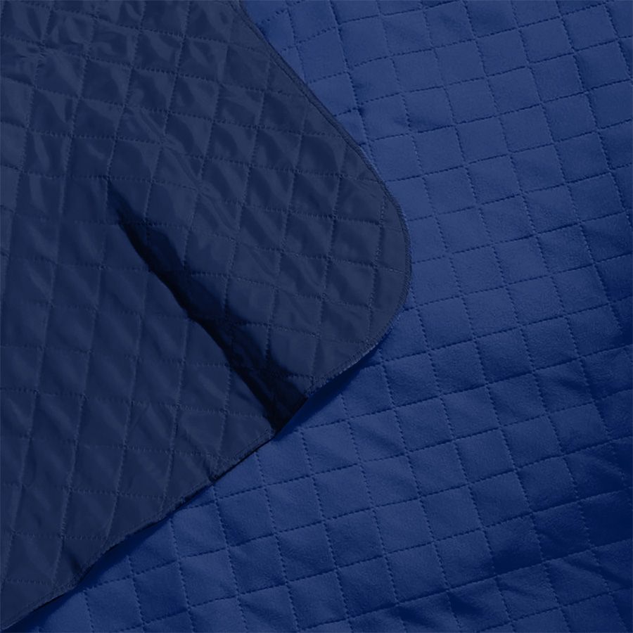 Плед для пикника "Rest"; чёрный; 115 х 140 см; двухсторонний материал флис 150 гр/м2+оксфорд  210 T - фото 9