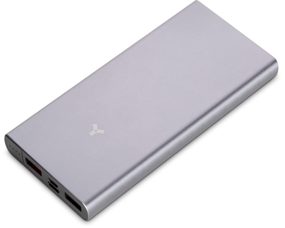 Внешний аккумулятор Accesstyle CHARCOAL II 10000 mAh серебристый - фото 1