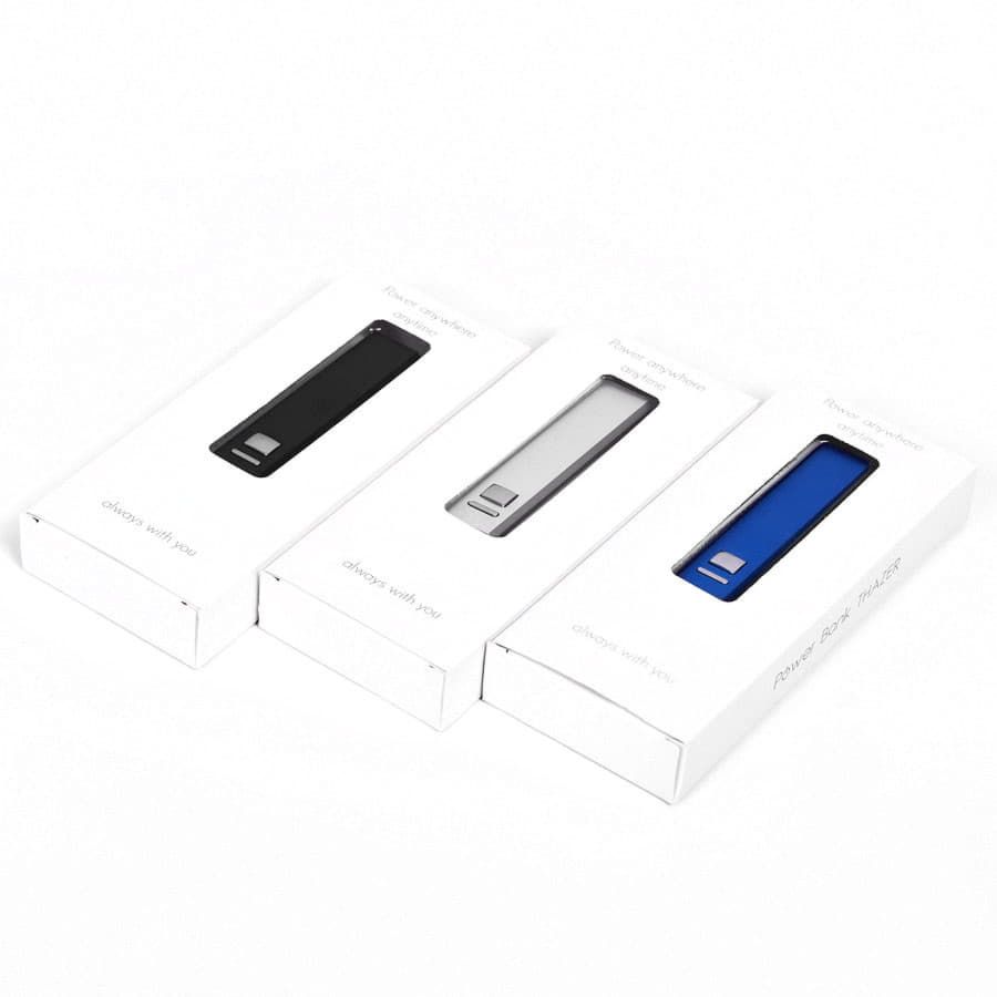Универсальное зарядное устройство Thazer 2200mAh серебристый - фото 4