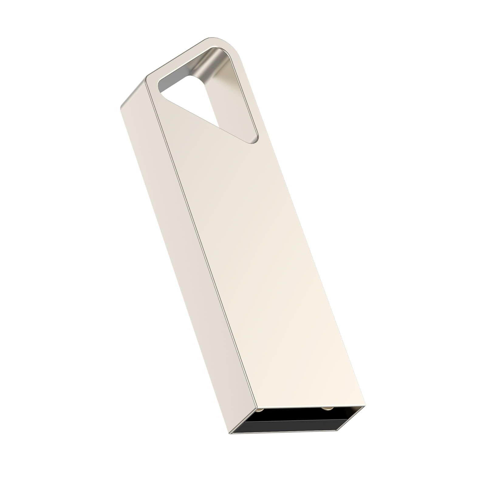 USB flash-карта SPLIT 32Гб серебристая 3,6х1,2х0,5 см металл - фото 5