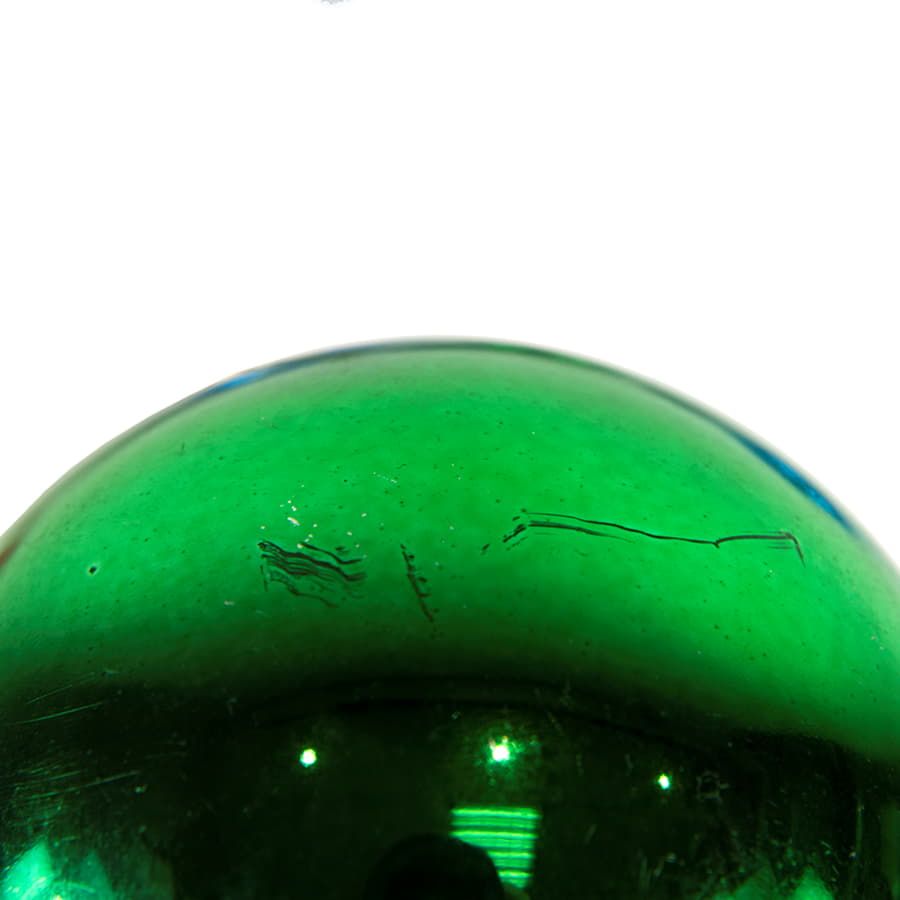 Шар новогодний GLOSS серебристый 8 см - фото 6