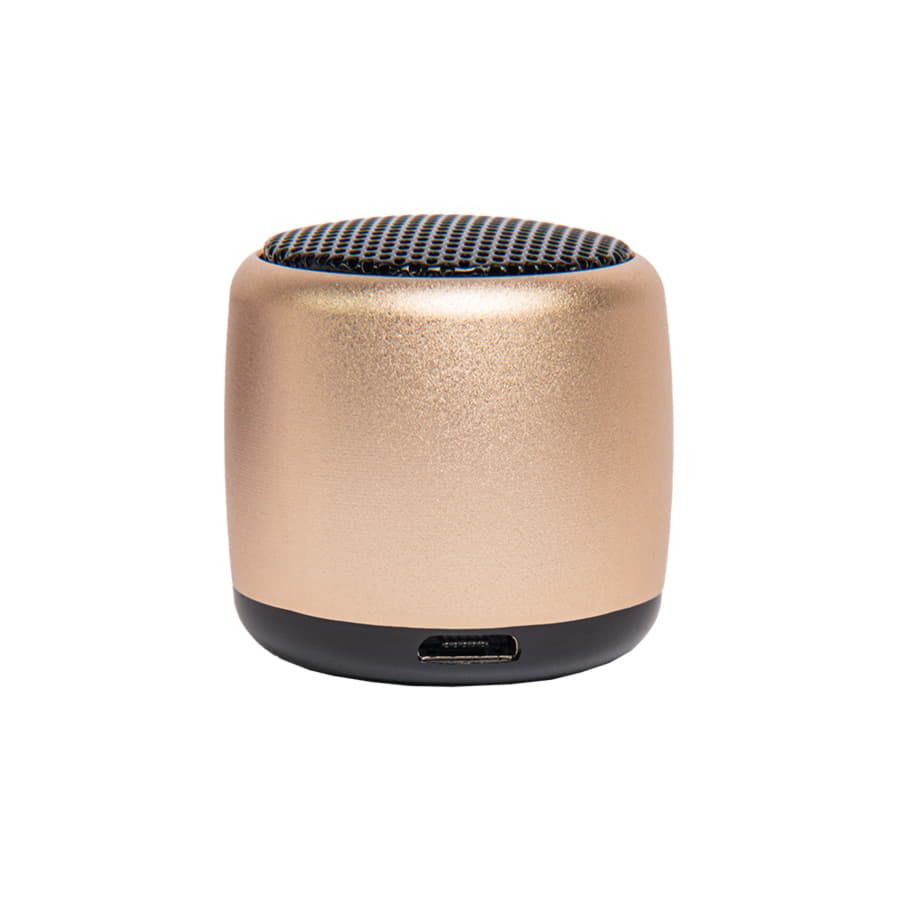 Портативная mini Bluetooth-колонка Sound Burger Loto золото - фото 2