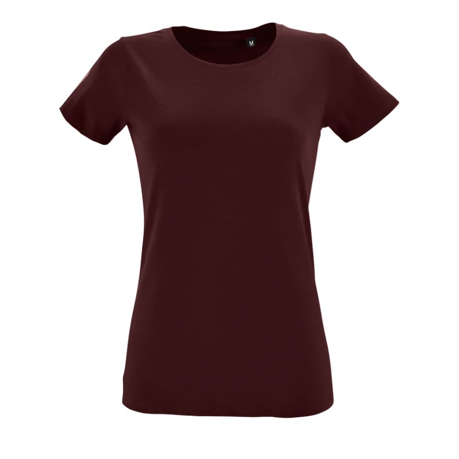 Футболка REGENT FIT WOMEN тёмно-бордовый M 100% х/б 150 г/м2 - фото 1