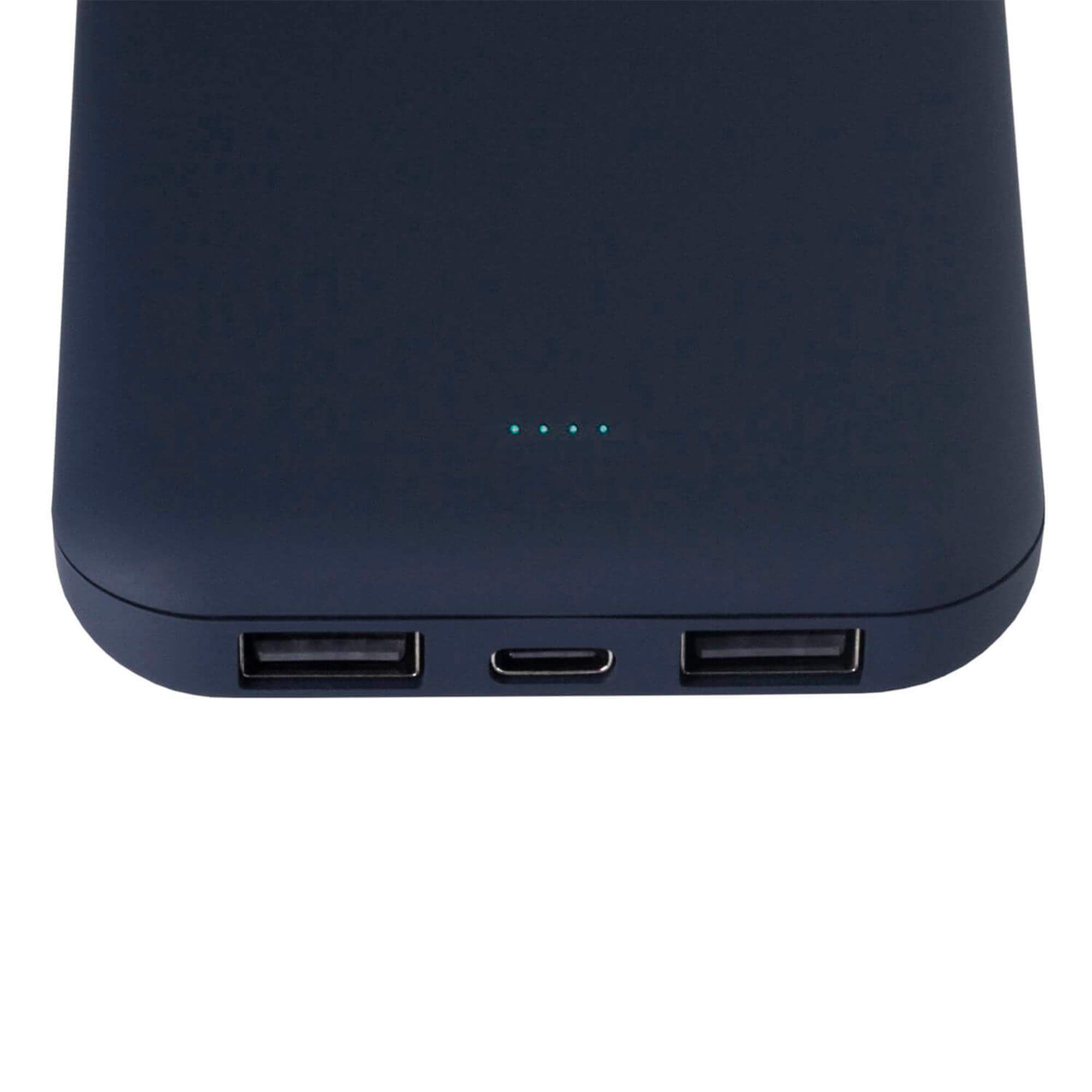 Внешний аккумулятор SIRIUS SOFT LIGHT TYPE-C с подсветкой 10000 мА·ч Синий - фото 4