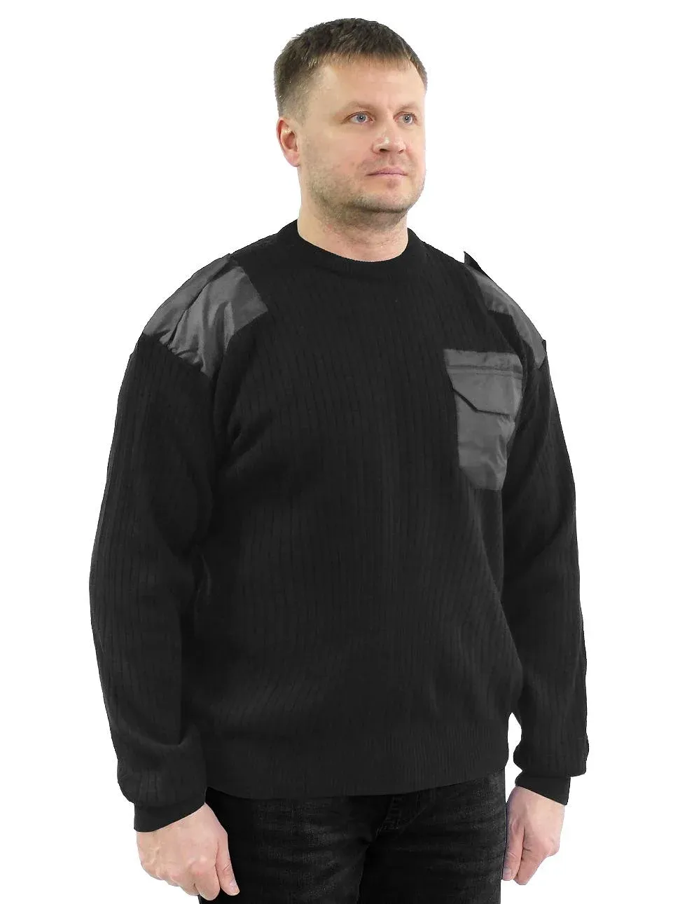 Свитер мужской RS цв.Чёрный 46