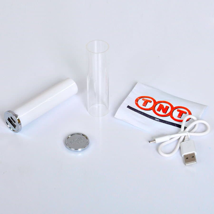 Универсальное зарядное устройство RollUp 2200mAh белый - фото 3
