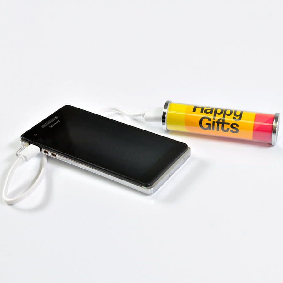 Универсальное зарядное устройство RollUp 2200mAh белый - фото 5