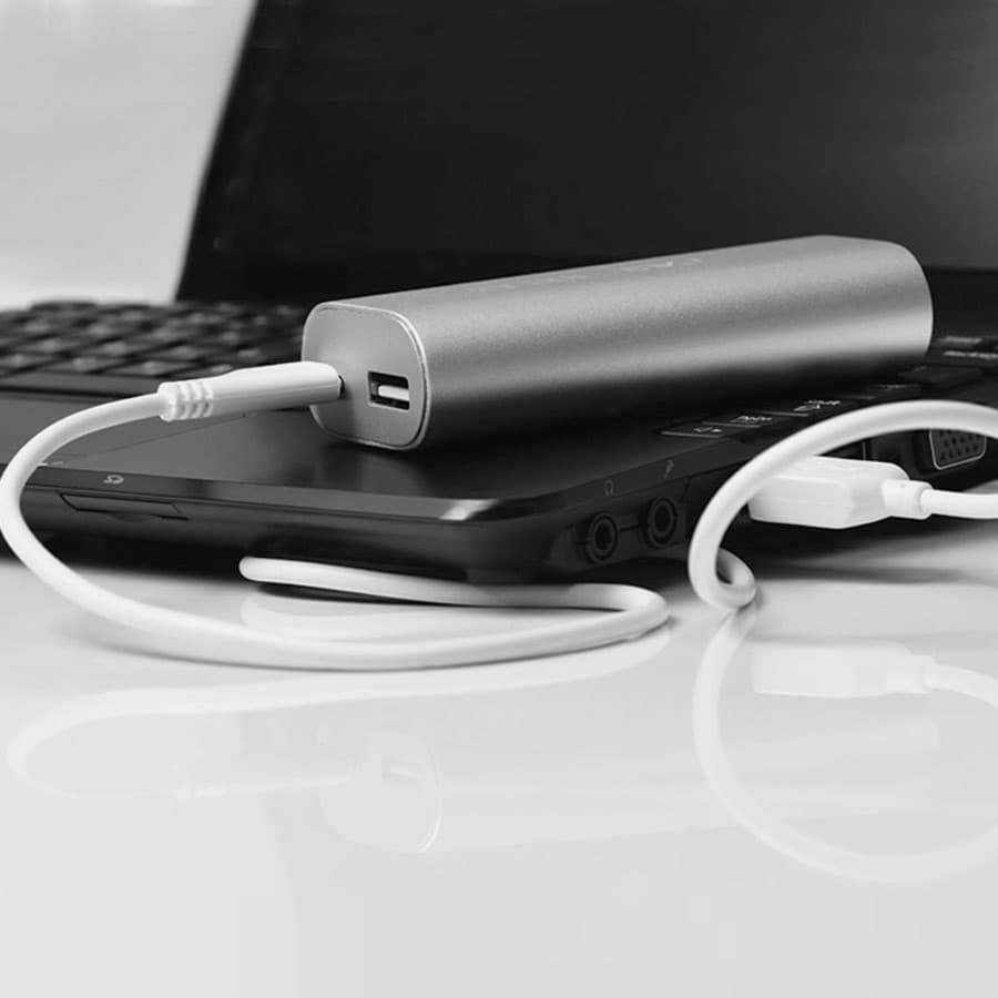 Универсальное зарядное устройство Wister 5200mAh серебристый - фото 4