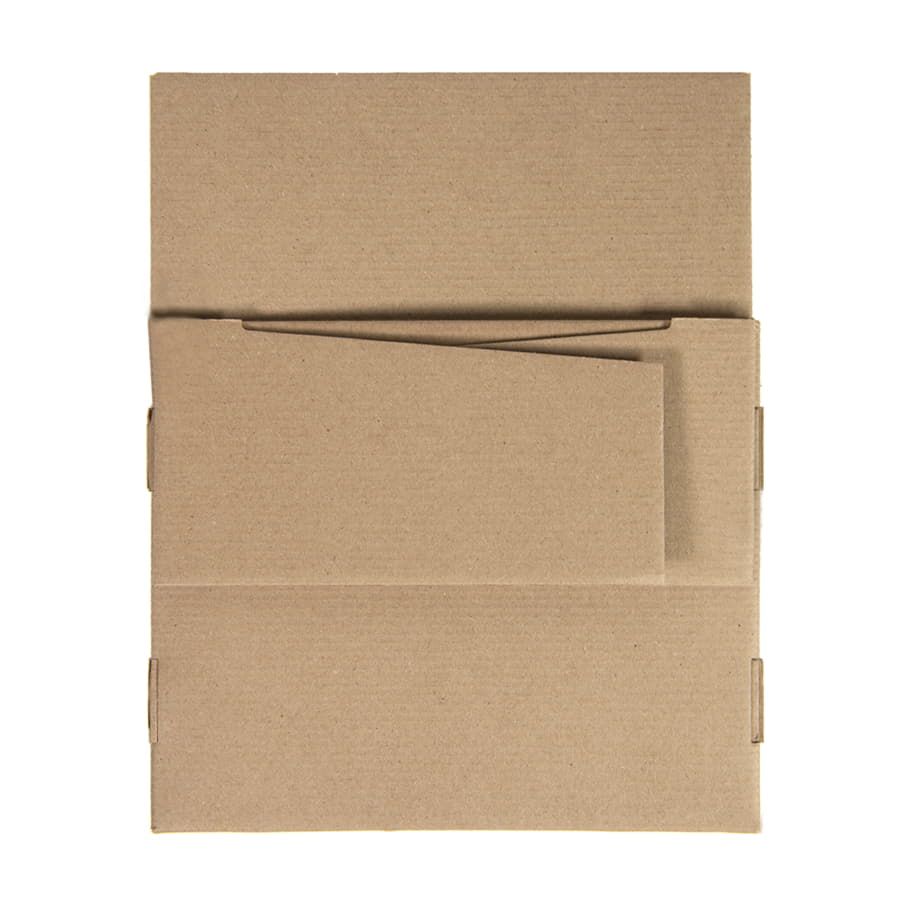 Коробка подарочная Big BOX размер: 24 x 21 x 11 см картон МГК бур. самосборная коричневый - фото 3