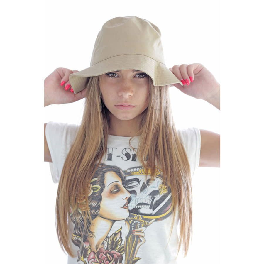 Панама BUCKET COTTON 180 оливковый - фото 2