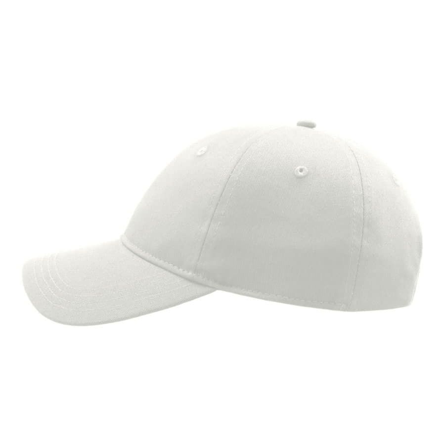 Бейсболка с NFC-меткой в козырьке GREEN CAP 265 из органического хлопка белый - фото 3