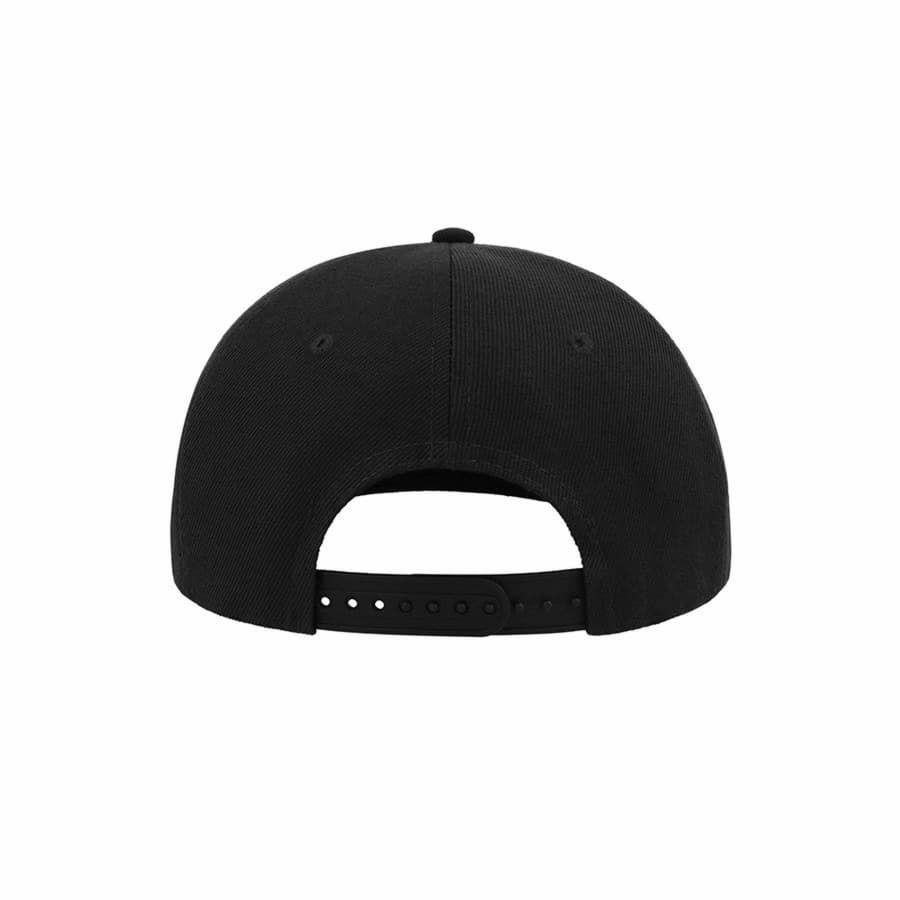 Бейсболка SNAP BACK 6 клиньев пластиковая застежка бордовый - фото 14