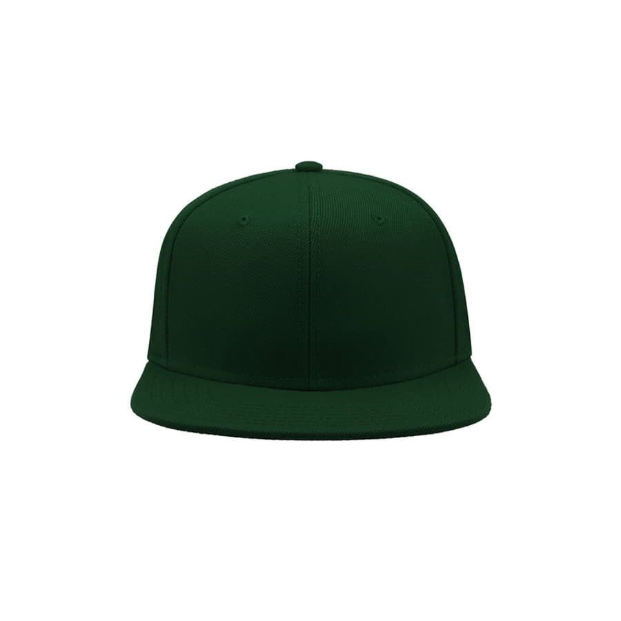Бейсболка SNAP BACK 6 клиньев пластиковая застежка зеленый - фото 5