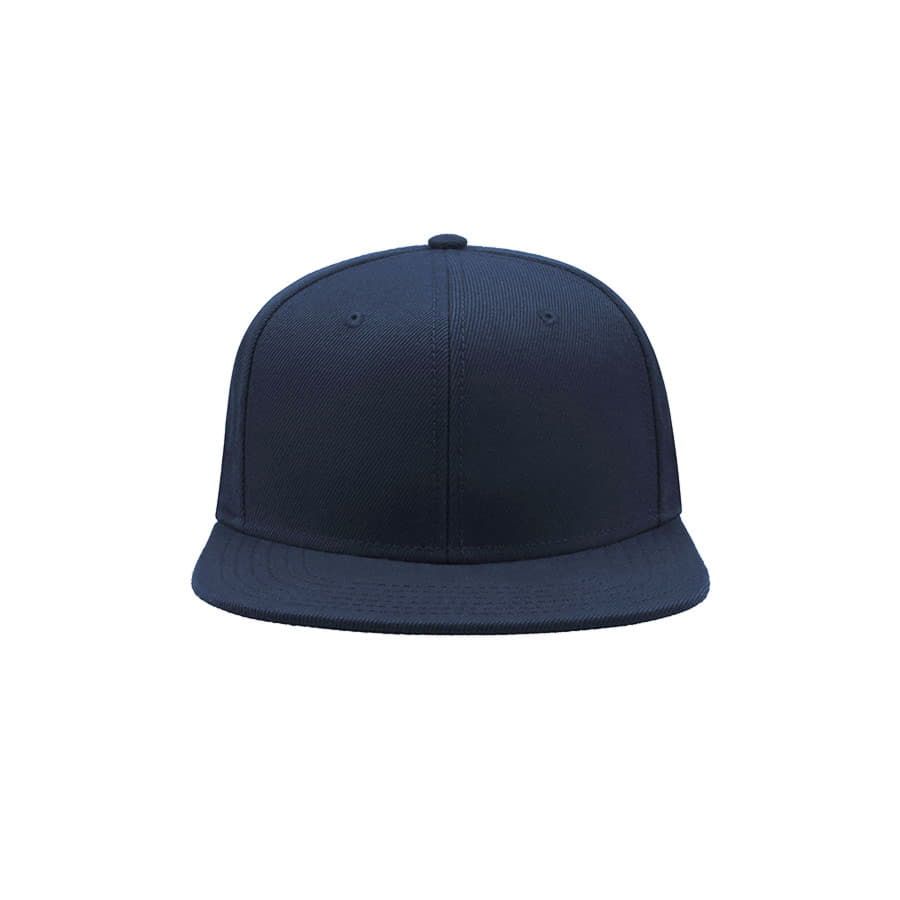 Бейсболка SNAP BACK 6 клиньев пластиковая застежка темно-синий - фото 5