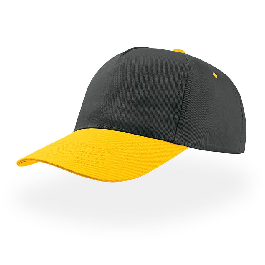 Бейсболка START FIVE 5 клиньев застежка на липучке черный - фото 9