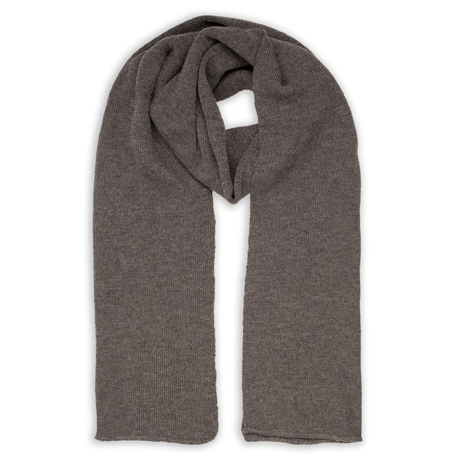Шарф вязаный WIND SCARF темно-синий - фото 11