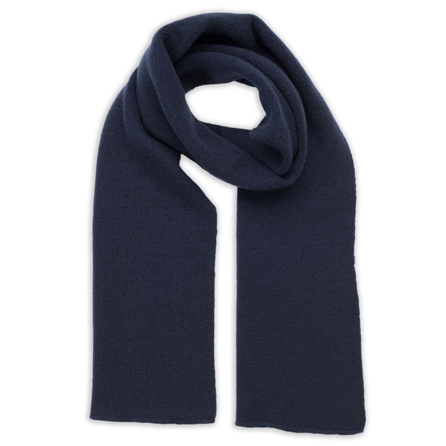 Шарф вязаный WIND SCARF черный - фото 6