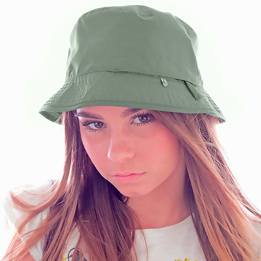 Панама BUCKET POCKET оливковый хаки - фото 13