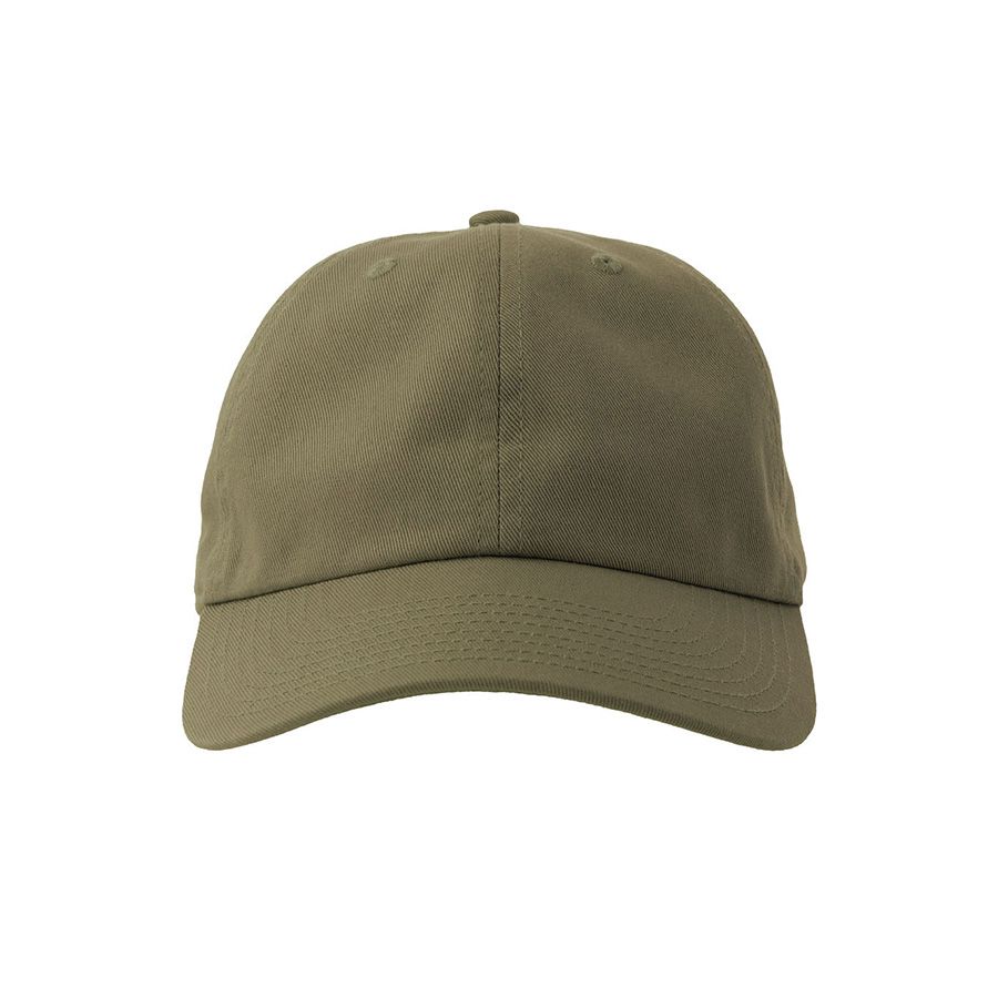 Бейсболка DAD HAT-S 6 клиньев металлическая застежка оливковый - фото 8