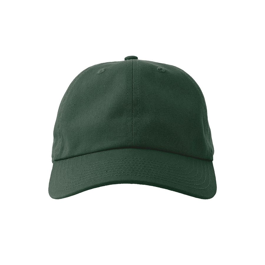 Бейсболка DAD HAT-S 6 клиньев металлическая застежка темно-зелёный - фото 9