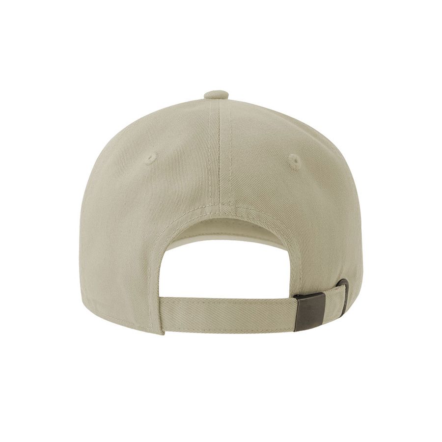 Бейсболка DAD HAT-S 6 клиньев металлическая застежка бежевый - фото 9