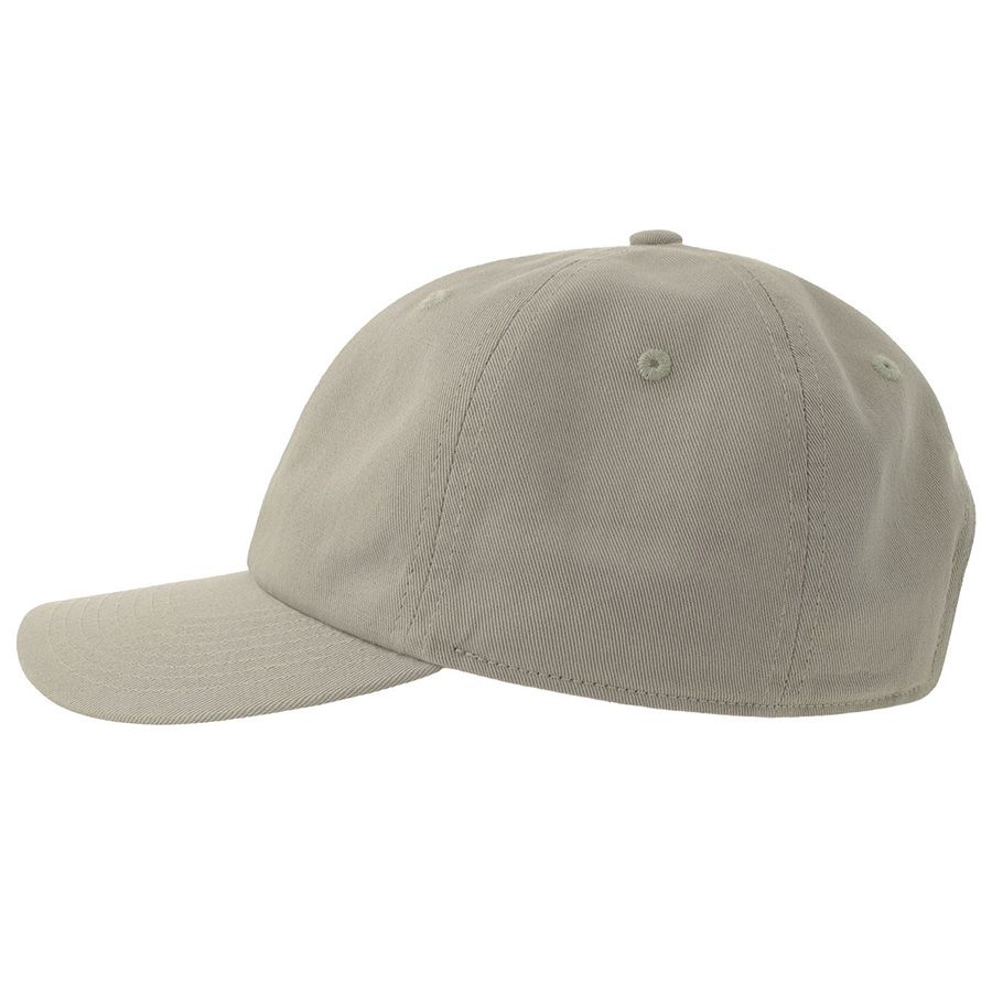 Бейсболка DAD HAT-S 6 клиньев металлическая застежка серый - фото 7
