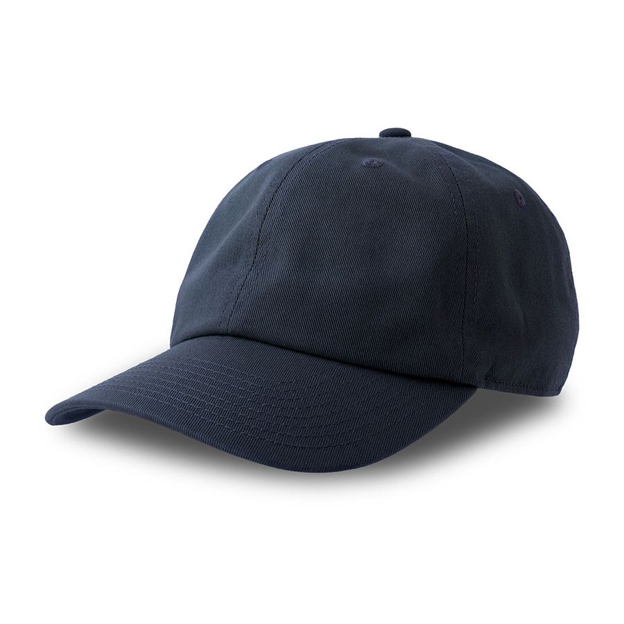 Бейсболка DAD HAT-S 6 клиньев металлическая застежка черный - фото 10