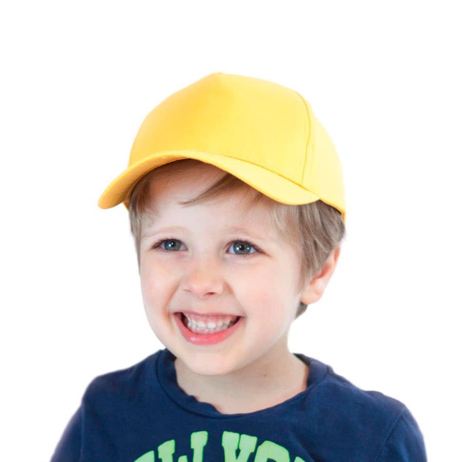 Бейсболка детская KID START FIVE 5 клиньев застежка на липучке ярко-синий 52 см - фото 2