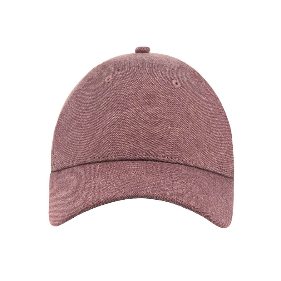 Бейсболка UNI-CAP PIQUET без панелей и швов без застежки бордовый L_XL - фото 4