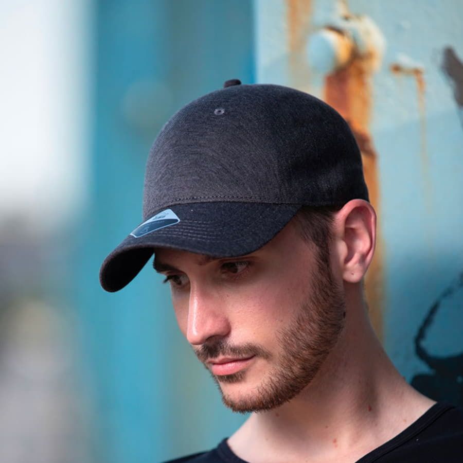 Бейсболка UNI-CAP PIQUET без панелей и швов без застежки темно-синий S_M - фото 13