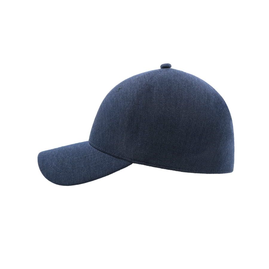 Бейсболка UNI-CAP PIQUET без панелей и швов без застежки темно-синий S_M - фото 3