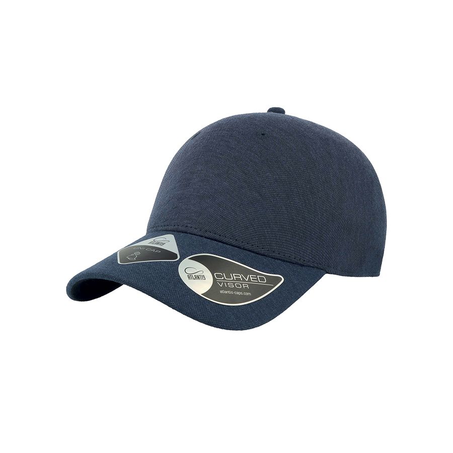 Бейсболка UNI-CAP PIQUET без панелей и швов без застежки черный S_M - фото 12