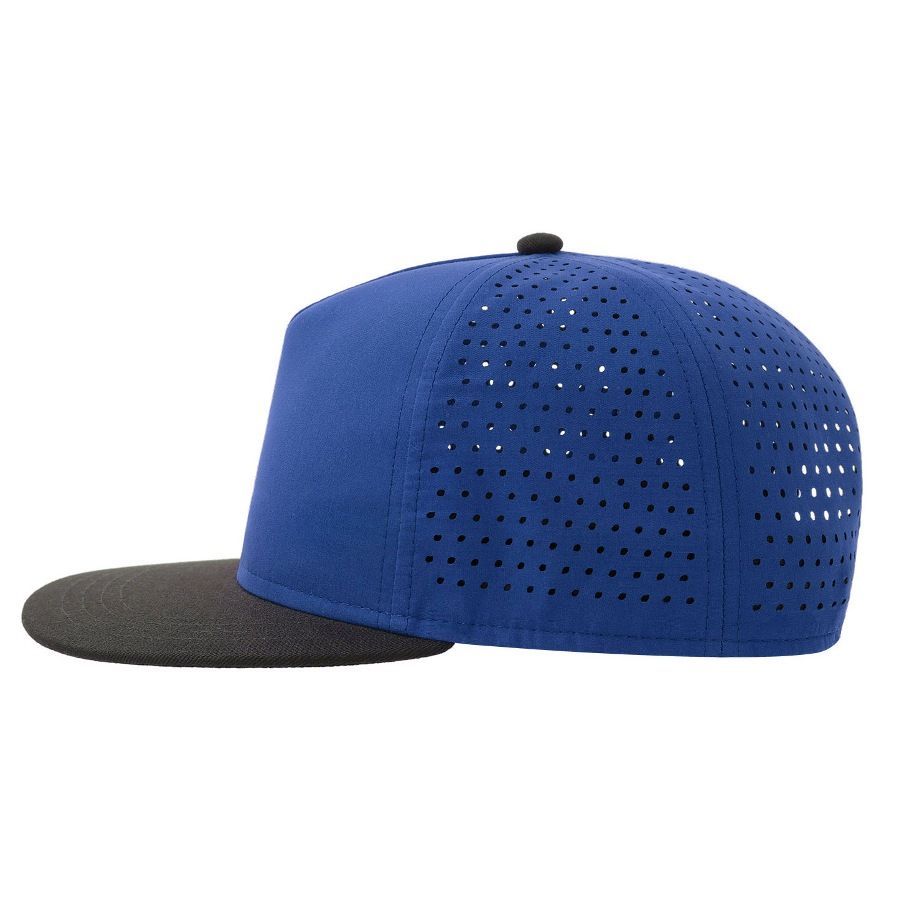 Бейсболка BANK FIVE-S 5 клиньев пластиковая застёжка черный - фото 10