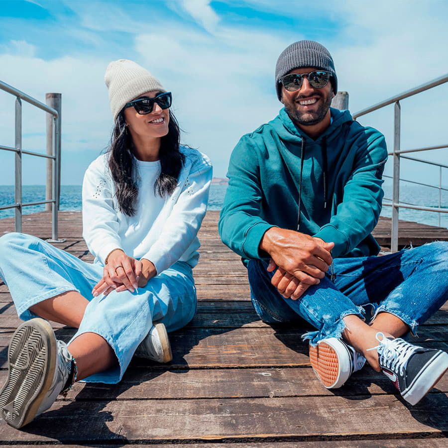 Шапка ANDY с отворотом темно-серый меланж - фото 5