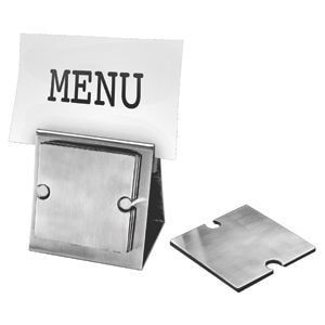 Подставки под кружку/стакан Dinner 6 штук и держатель для меню;10,5х7,8х10,5 см;8,3х8,3х0,2см - фото 1