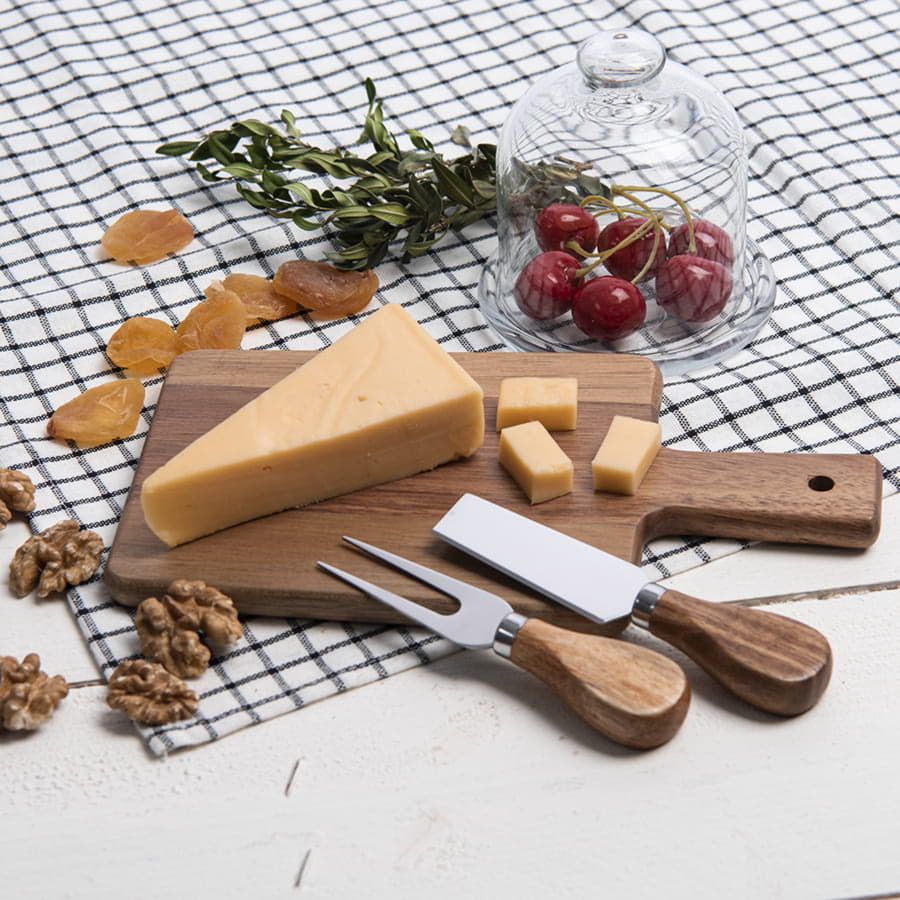 Набор для сыра BRIE коричневый - фото 4