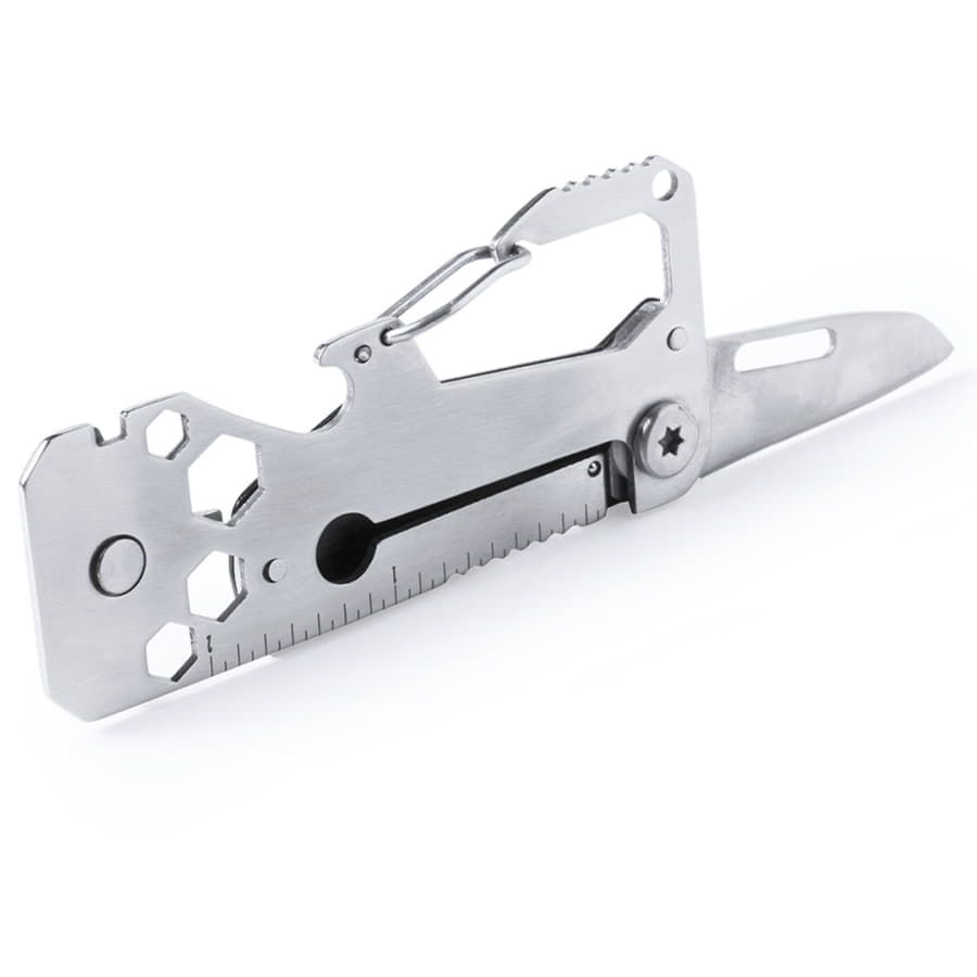 Мультиинструмент ROSECA, 13 функций,  алюминий/сталь нержавеющая - фото 2