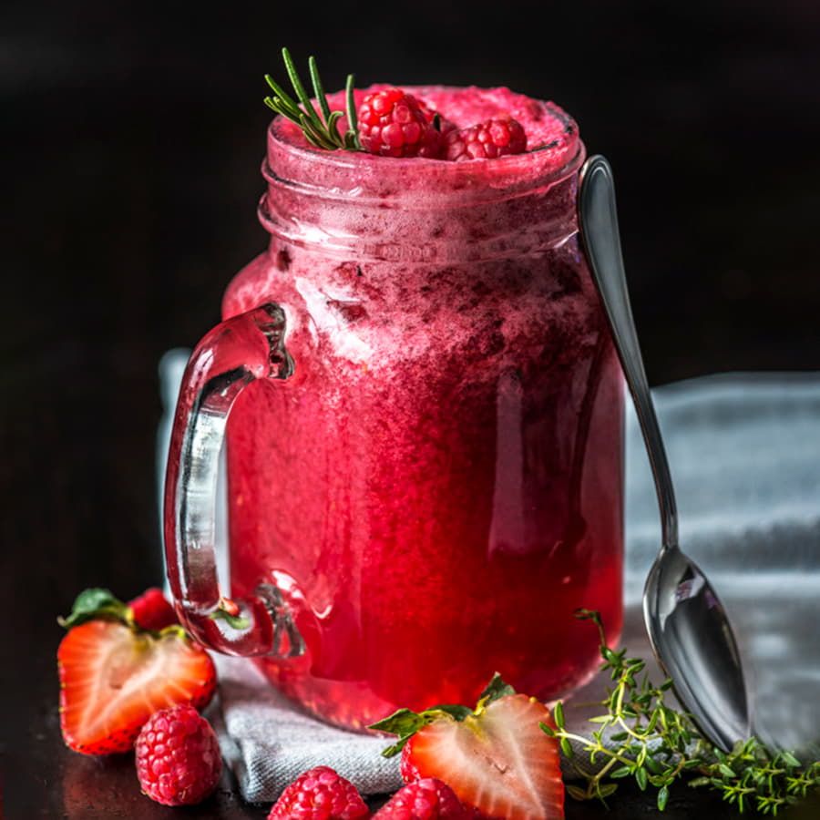Кружка-банка COCTAIL прозрачный - фото 3