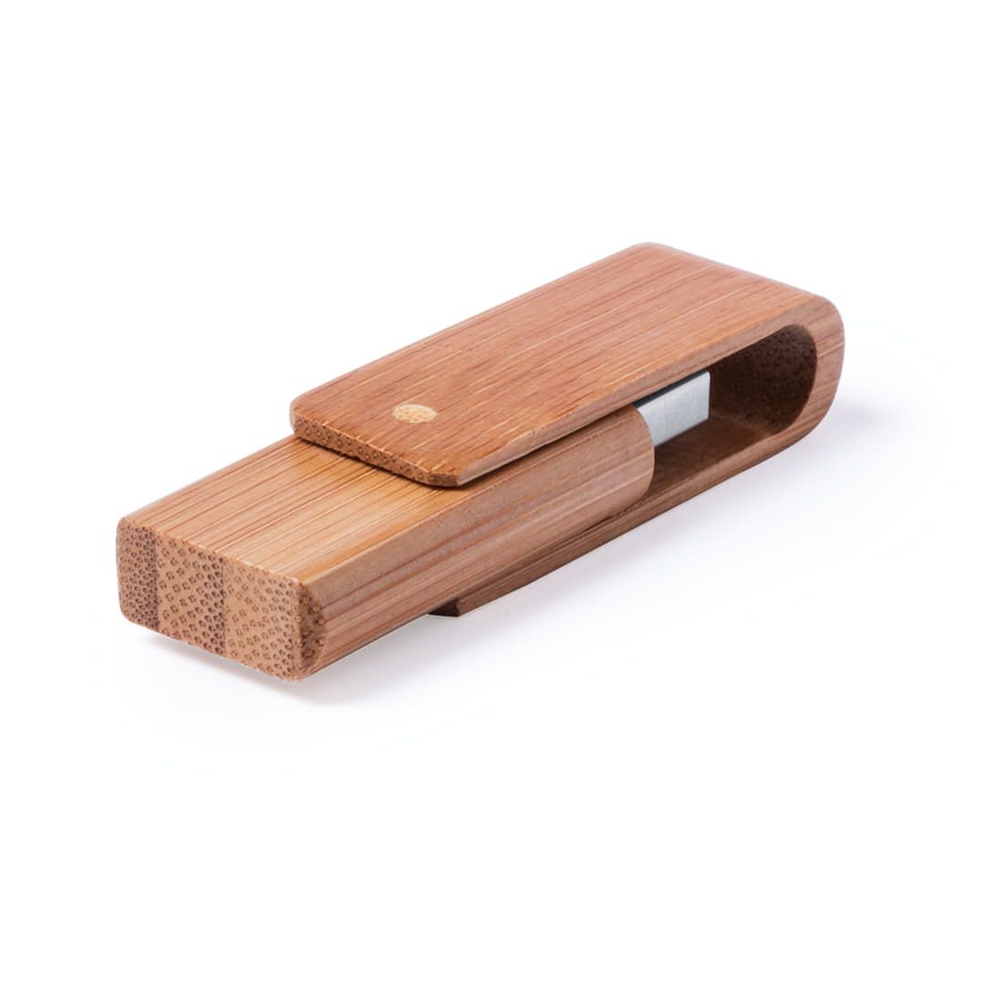 USB флеш карта 16Gb Bamboo натуральный - фото 2