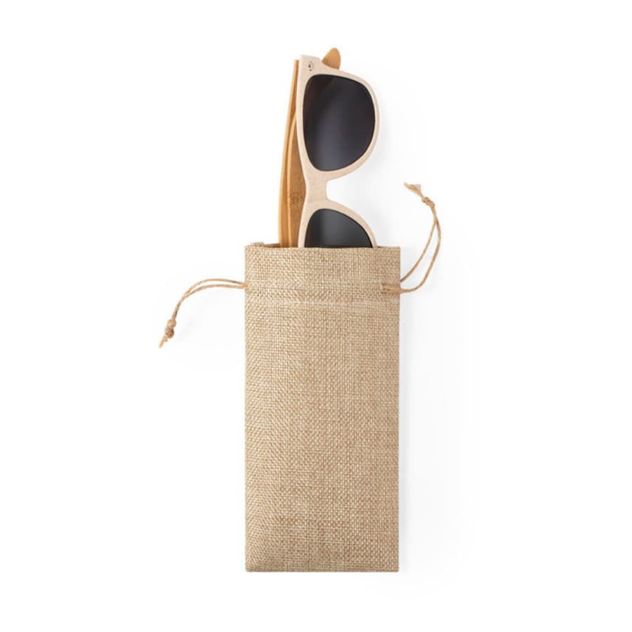 Мешочек для очков SILMAX, бежевый, 9 х 18 см, полиэстер - фото 3