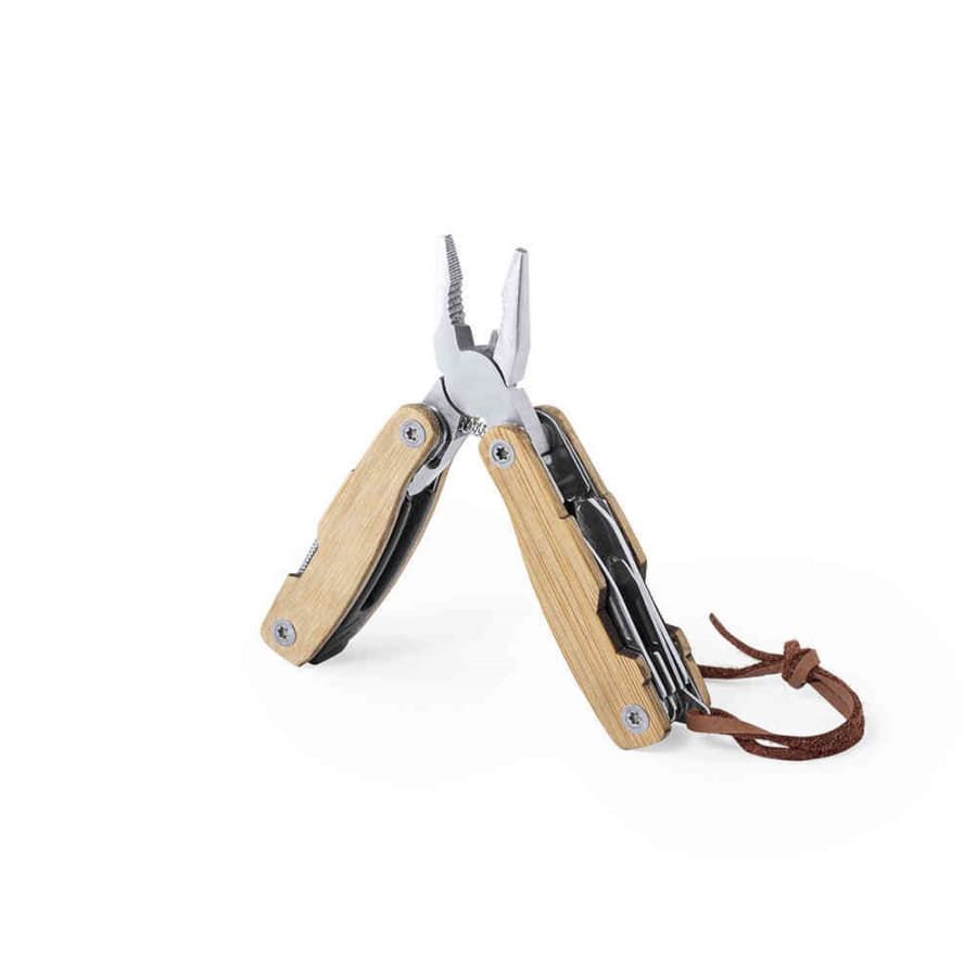 Мультитул FOLNAX, бамбук/нержавеющая сталь - фото 2