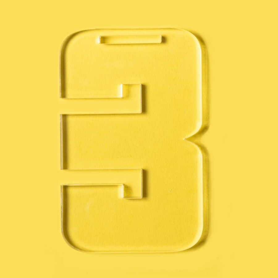 Медаль THIRD PLACE в подарочной упаковке, акрил, прозрачный - фото 3