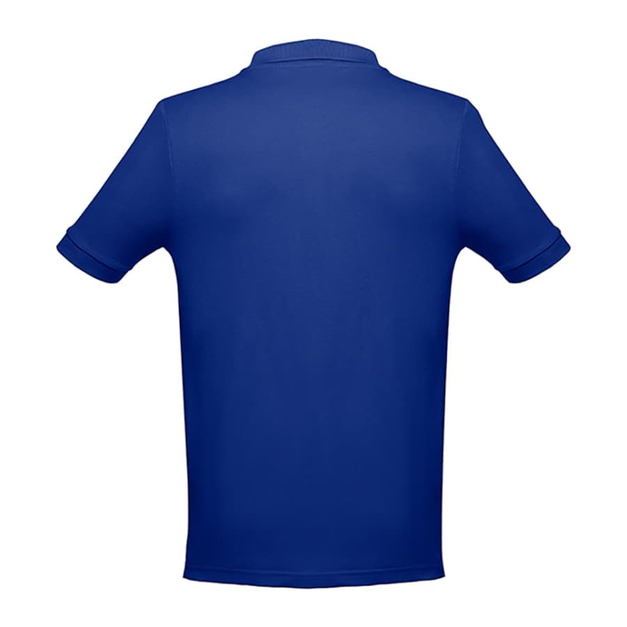 Рубашка-поло мужская ADAM 195 синий S - фото 4