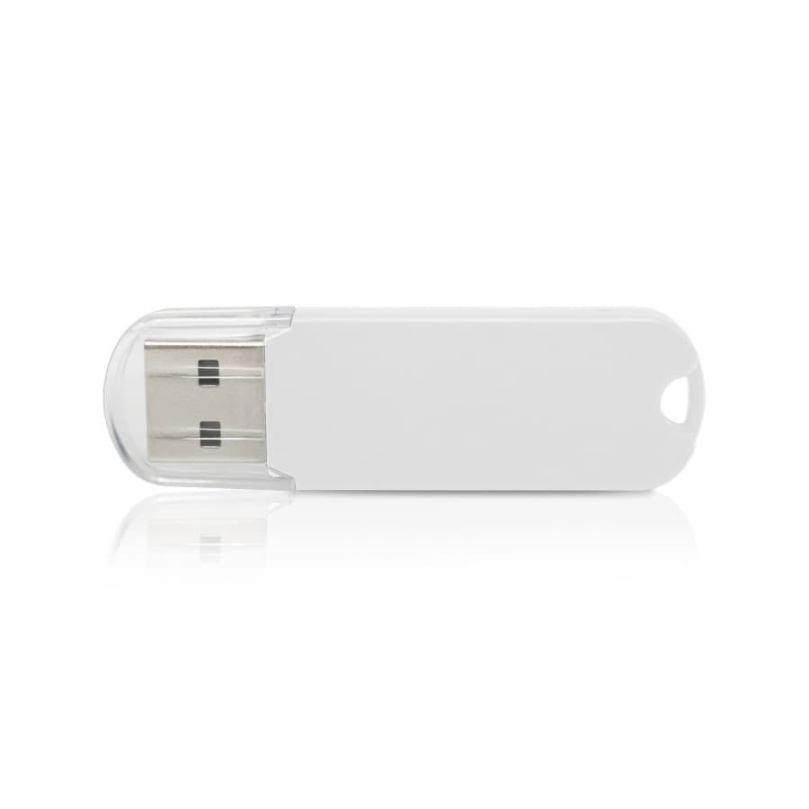 USB flash-карта UNIVERSAL 8Гб пластик USB 2.0 белый - фото 2