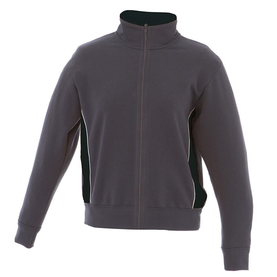 Толстовка мужская CAGLIARI 280 серый черный M - фото 1
