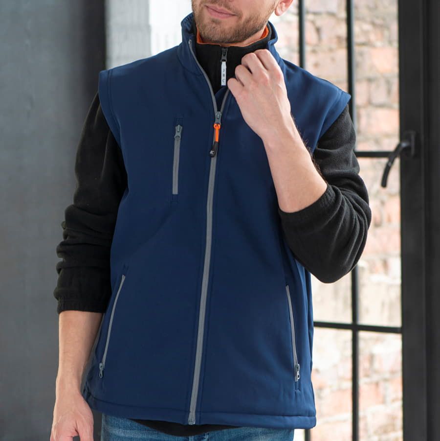 Жилет мужской софтшелл TARVISIO MAN 320 черный S - фото 3