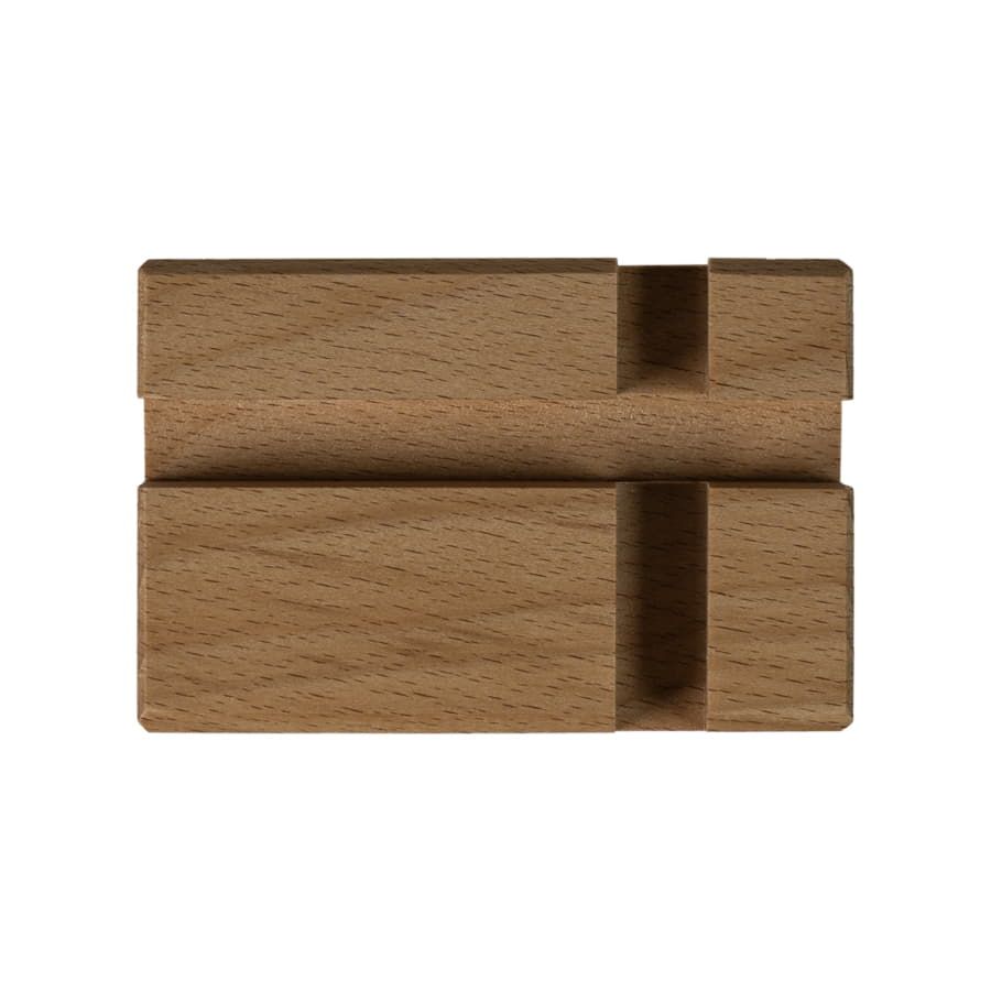 Подставка для телефона  и планшета, 11х7,5х2 см, бук - фото 2