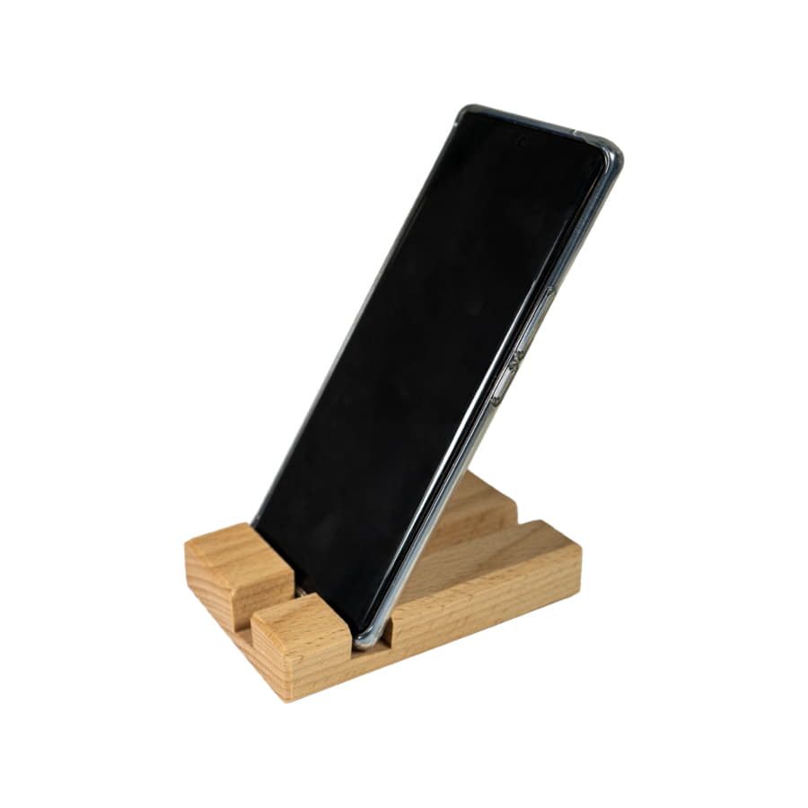 Подставка для телефона  и планшета, 11х7,5х2 см, бук - фото 7